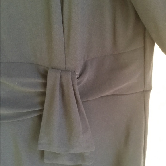 Perceptions Navy Blue Midi Dress Size Medium - Picture 4 of 5